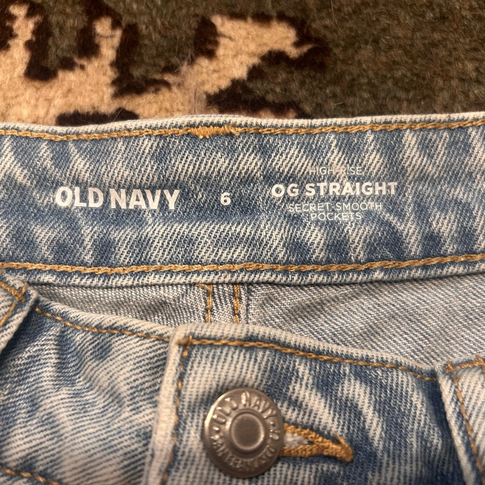 Old Navy High Rise OG Straight - Picture 5 of 5